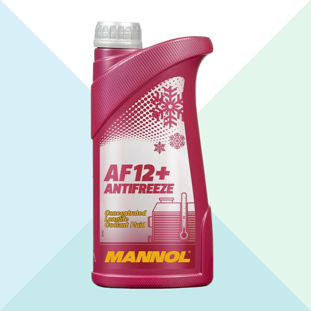Mannol Liquido Antigelo Antifreeze Rosso AF12 + Longlife 1 Litro
