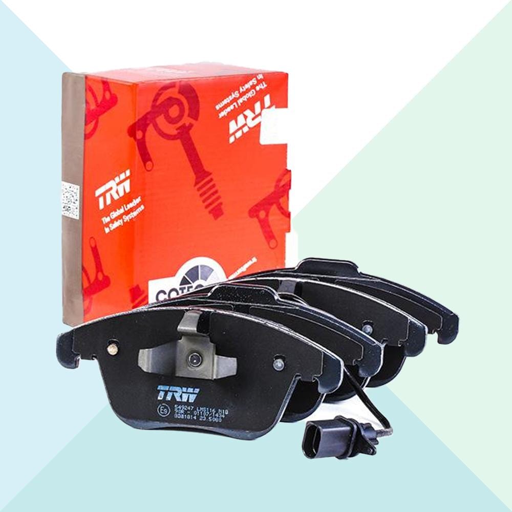 TRW Kit Pastiglie Freno Assiale Anteriore Cotec Audi GDB1814 (6042963050654)