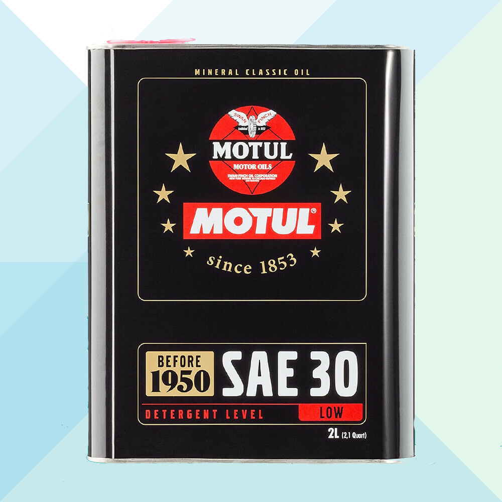 Motul Olio Motore Sae 30 Per Auto Epoca Lambretta Vespa Olio Minerale 2 Litri 104509 (7632024142044)