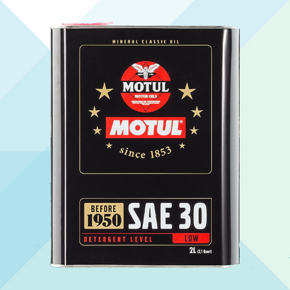 Motul Olio Motore Sae 30 Per Auto Epoca Lambretta Vespa Olio Minerale 2 Litri 104509 (7632024142044)